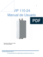 VIP 110-24 Manual Sinwire Esp PDF