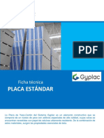 Ficha Tecnica Placa Std - Sistema Gyplac