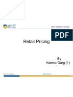 Retail Pricing: by Kamna Garg