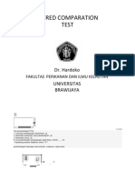 Paired Comparation Test