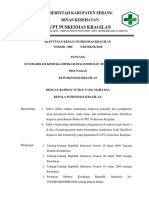 8.4.1 SK Tentang Standarisasi Kode Klasifikasi Diagnosis Dan Terminologi Yang Di Gunakan