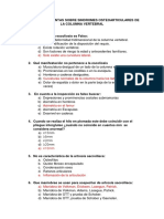 Cuestionario Osteoarticular