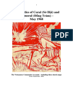 Vietnam War: The Battles of Coral (S H I) and Balmoral (Đ NG Tràm) - May 1968: The Vietnamese Communist Accounts - Including Three Sketch Maps.