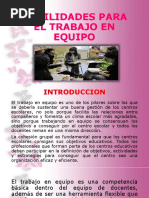 Habilidades Para El Trabajo en Equipo