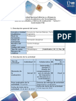 Guia de Actividades y Rúbrica de Evaluación - Tarea 3 - Controlador PID