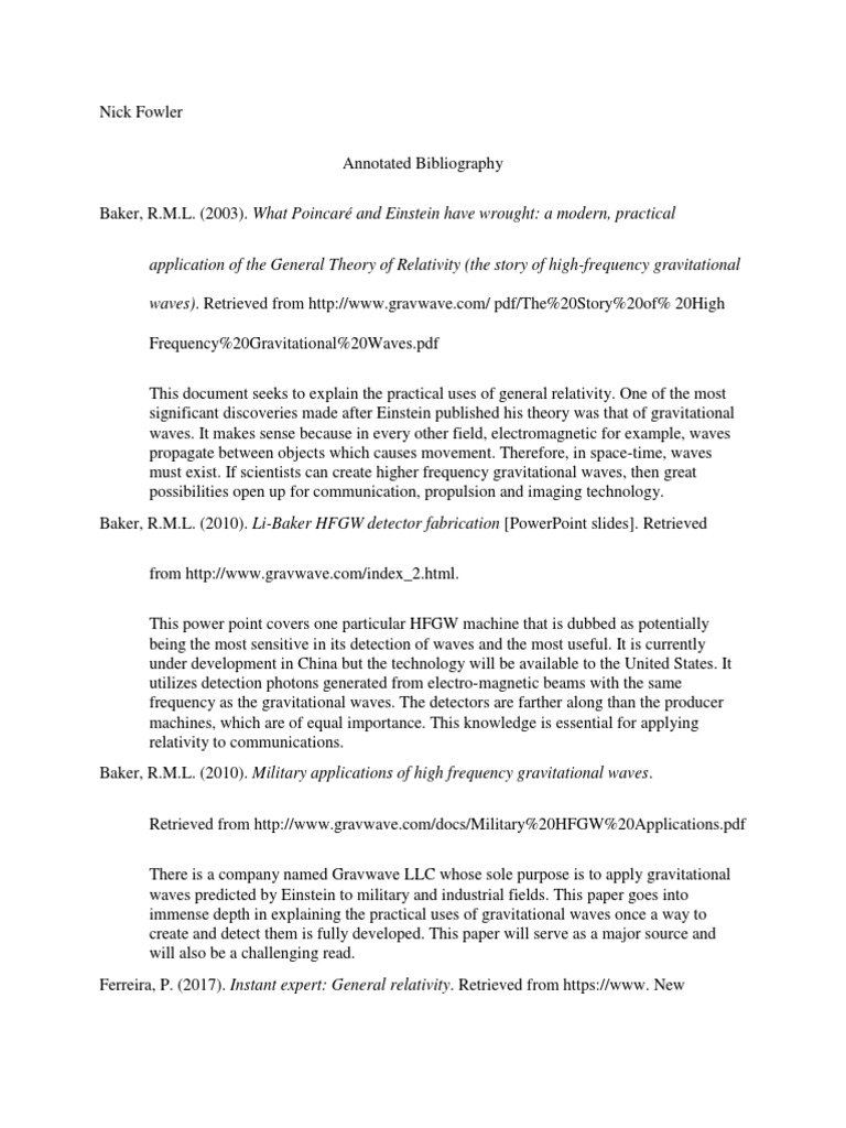 Apa annotated bibliography pdf picture