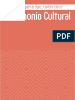 Ser de Imagen y de Signos Abordajes Del Patrimonio Cultural. Editado Por El Doctorado en Patrimonio Cultural de La Universidad Latinoamerican
