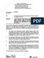 MC 2010-12 – Clarificatory Guidelines in the Issuance of the Area Status and Clearance for Mining Applications Pursuant to the Provision of Section A.5 of Department MO 2010-04
