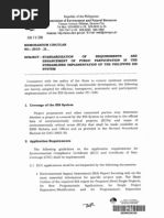 Download MC 2010-14  Standardization of Requirements and Enhancement of Public Participation in the Streamlined Implementation of the Philippine EIS System by Pacific Spectrum SN37464393 doc pdf