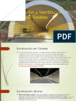 Iluminación y Ventilación de Túneles (Iluminacion) Diapositivas