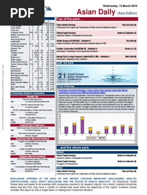 Cs Daily 14 Mar Pdf Local Government Taxes