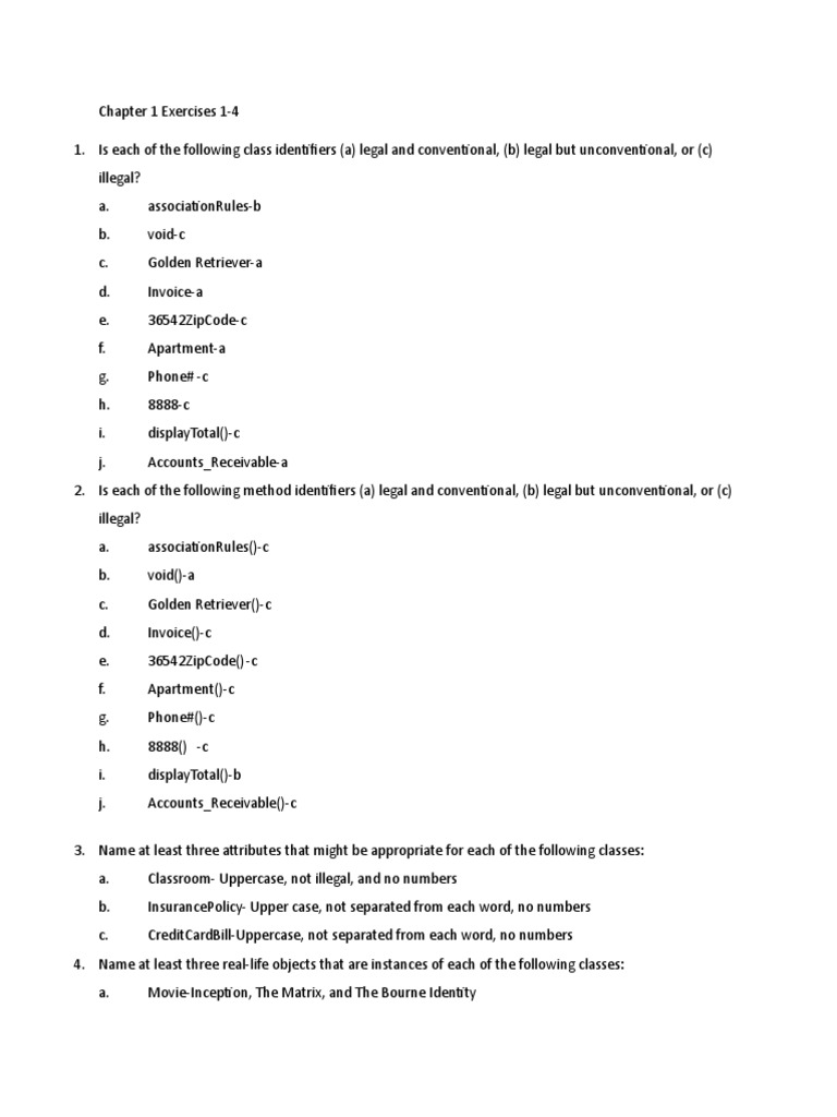 Ch 1 java exercises pdf