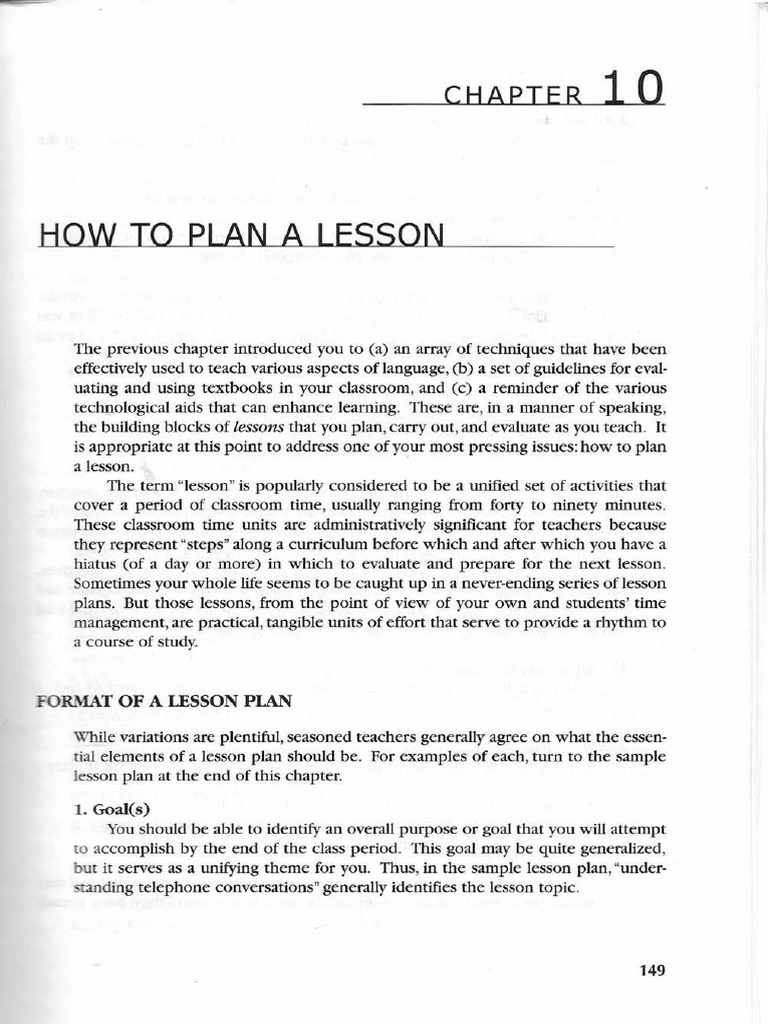 Effective Lesson Planning Guide | PDF | Curriculum | Lesson Plan