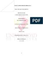 Informe Descarga Por Orificio