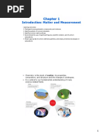 Chapter1-Matter and Measurements