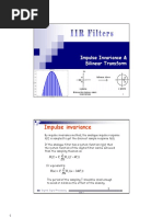 Impulse Invariance and Bilinear