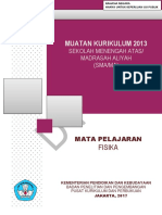 Muatan Kurikulum SMA - Fisika - 28092017