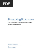 Promoting Plutocracy1