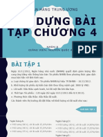 XÂY DỰNG BÀI TẬP CHƯƠNG 4 1