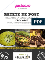 Retete de post pt slow cooker