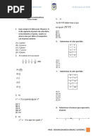 Razonamiento Matematico para Primero de Secundaria