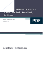 Mengatasi Situasi Deadlock