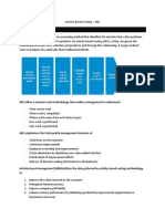 ABC Offers A Structure and Methodology That Enables Management To Understand