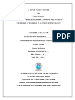 "Title of The Project": An ISO 9001:2008 Certified Institute