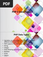 6. PHP 5 Data Types