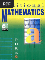 Longman Additional Mathematics For A Level (Advanced Level)