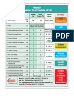 TDS Rate Chart for Assessment Year 2018-19