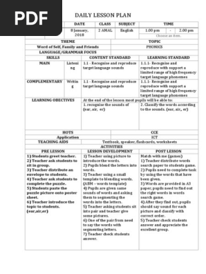 Lesson Plan