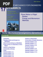 ES 12 - Chapter 17 - Plane Motion of Rigid Bodies - Energy and Momentum Methods