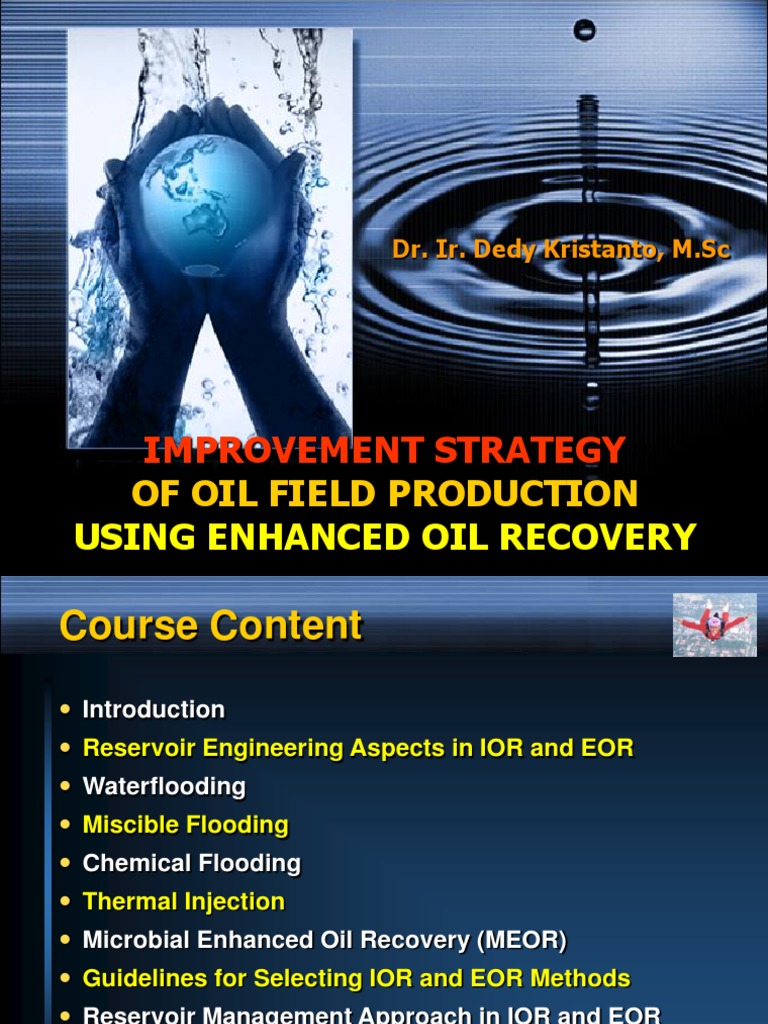 EOR Strategies for Enhanced Oil Recovery | PDF | Enhanced Oil Recovery ...
