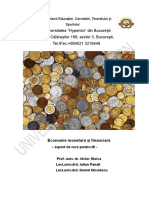 Economie Monetara Si Financiara - An II - III - ID