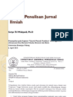 Teknik Penulisan Jurnal Ilmiah