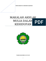 Download Makalah Akhlak Mulia Dalam Kehidupan by Fati Andari Almahdini SN374677853 doc pdf
