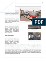 Cercanías Trenes de Carga en España Reducen El Impacto Ambiental