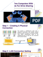 Connection Two Computers With LAN Cable For Drive Sharing: Bahasa Inggris II - MI - 1720005 - Prestentation 2