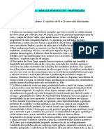 Morfologia Sintaxe Pontuação Ortografia Exercicios