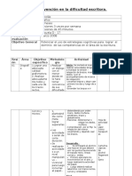 Plan Intervención Escrito