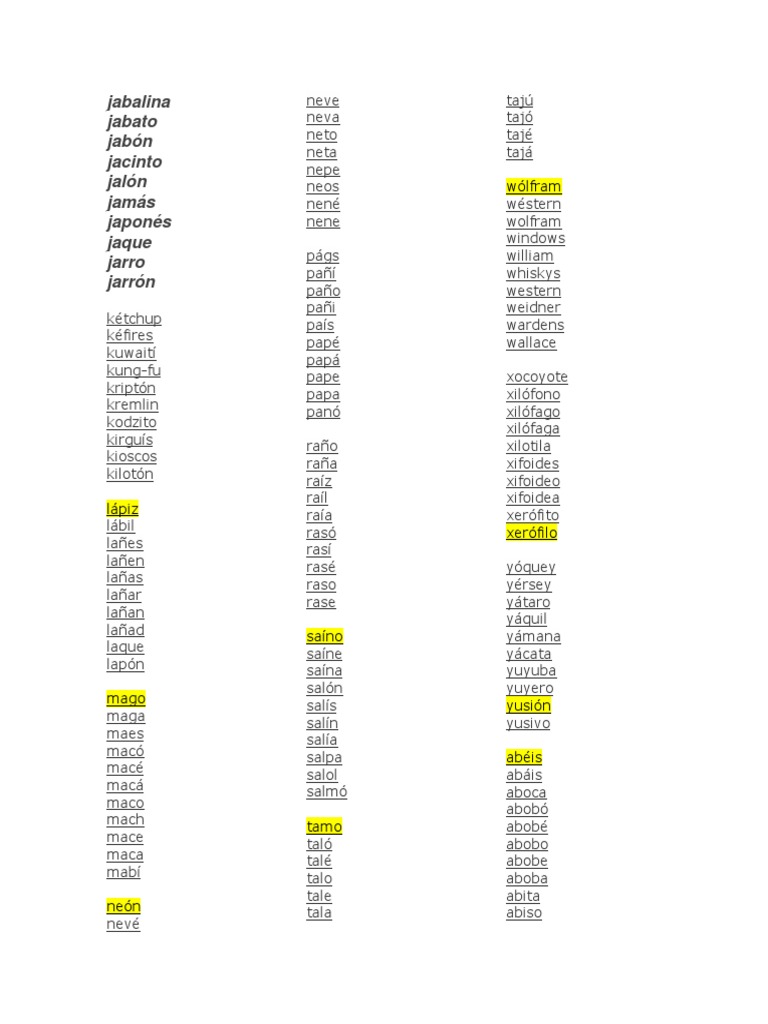 Palabras en Kaqchikel