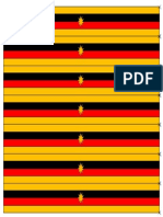 Bendera Sarawak Strip Colour