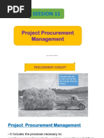 Project Procurment Management