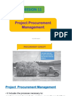 Project Procurment Management