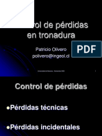 Control de Pérdidas en Tronadura
