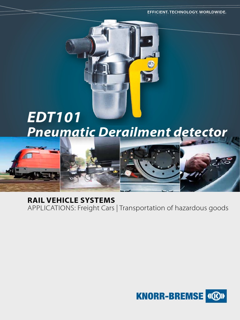 Brochure EDT 101 Derailment Detection System | PDF | Brake ...