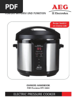 Hip Electrolux Pressure Cooker Manual (14568-001)