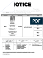 Aiits Notice Class Xi