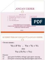 Tulangan Geser